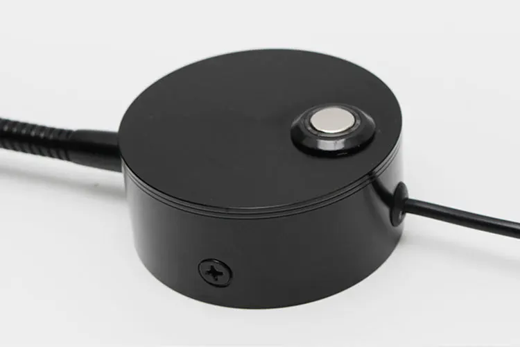 3W wall mounted led reading table light Hotel bedroom bedside headboard flexible gooseneck lamp