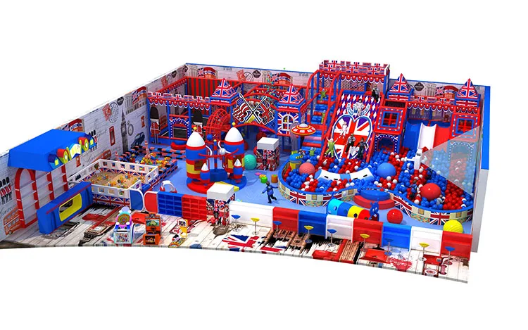 儿童室内塑料游戏屋游乐园淘气堡儿童室内游乐场