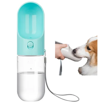 Wholesale dog water bottle, travel portable pet dog cat water bottle feeder