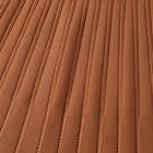 Skirt A-line Knitwear Manufacturer Custom Summer Brown High Waist Elastic Knit Pleated Women's Skirt