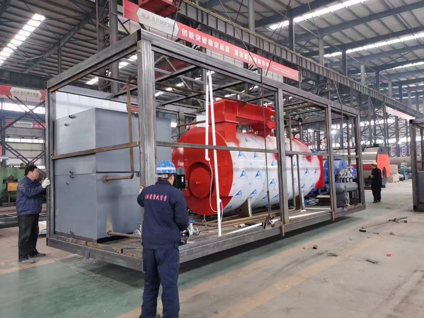 Hot Water Boiler, 90°C, Carbon Steel, Natural Circulation - detail 72