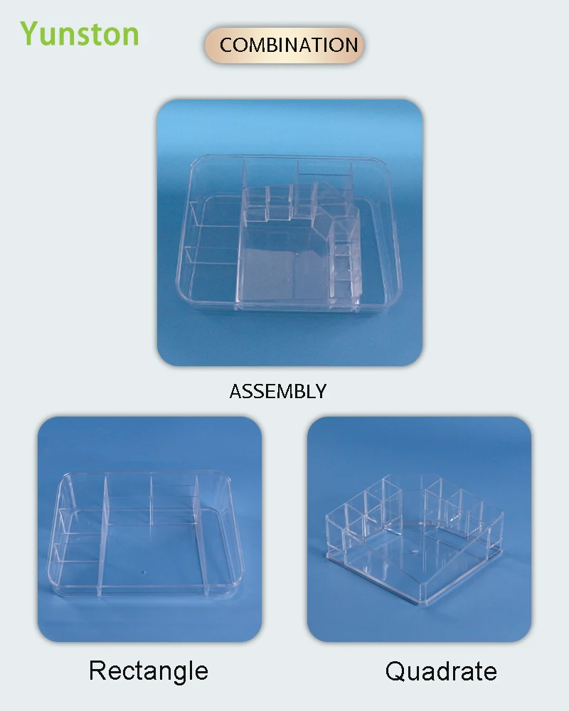 product plastic clear desktop cosmetics storage organizer jewelry nail polish lipstick display box-6
