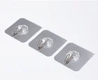 Wall Hanger Hot Selling Traceless Wall Hook Strong Sticker PVC SS Hanger Hooks