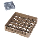 Rack Drain Gray 25-compartment Base Glass Rack Plastic Drain Rack For Commercial Wine Glasses And Dishes