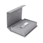 Gray Box Buy Box Gray Linen Display Box For Photographers Presentation Wedding Or Boudoir
