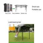 Table New Arrival Aluminum Alloy Picnic Camping Desk Laptop Foldable Dining Table With Chairs