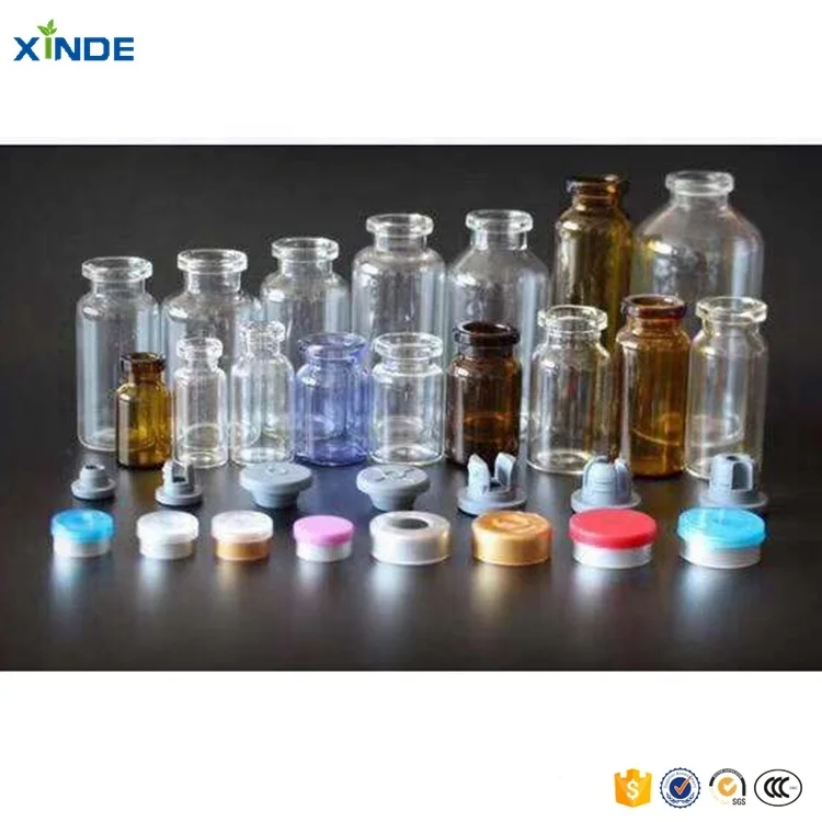 Jual Hot Amber Clear Kosong Mini Injeksi Tubular Vial Botol Kaca Medis pemasok