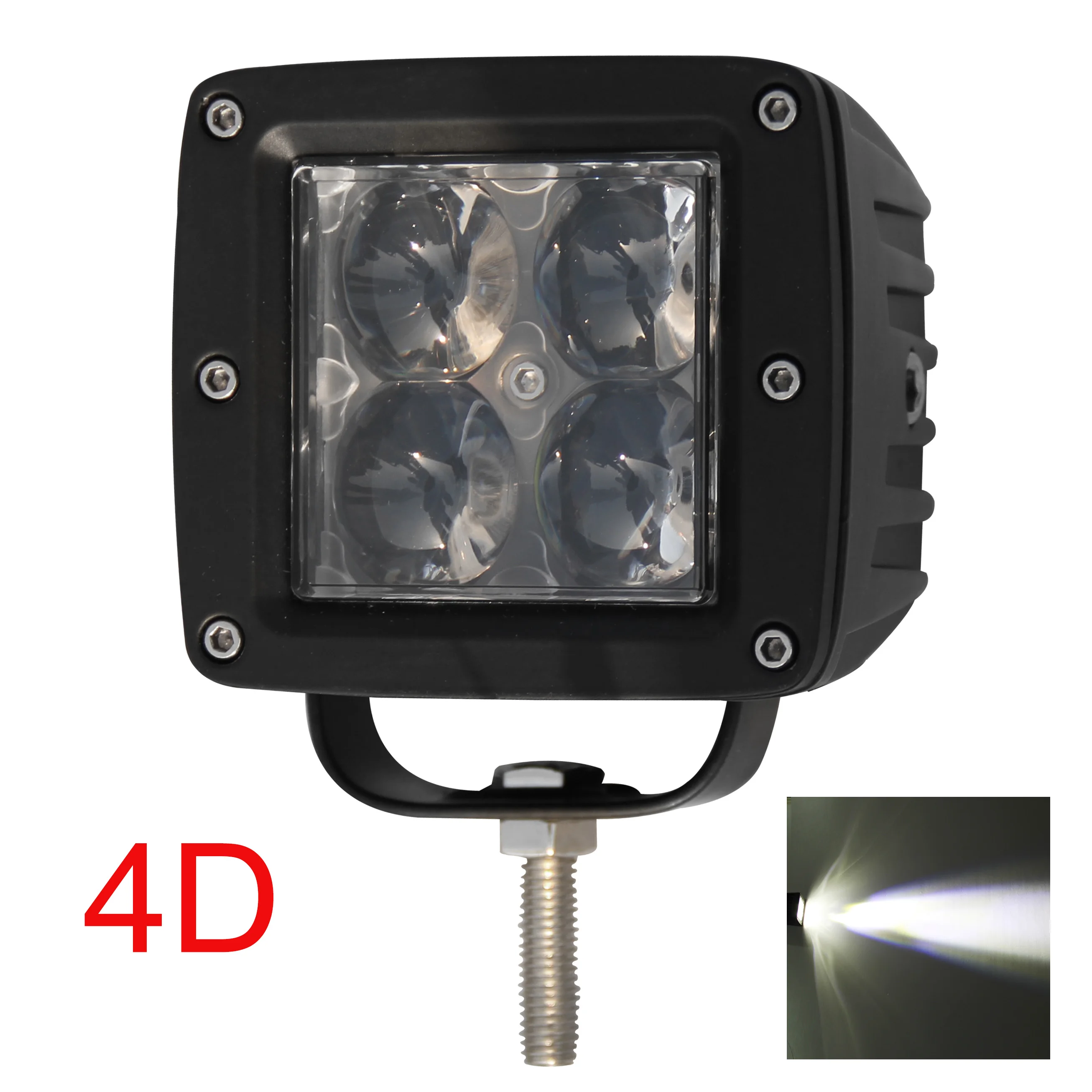 square spotlights 4x4