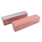 Card Box Care Box For Cards Pink 350gsm Paper Card Makeup Packaging Box For Skin Care Packaging