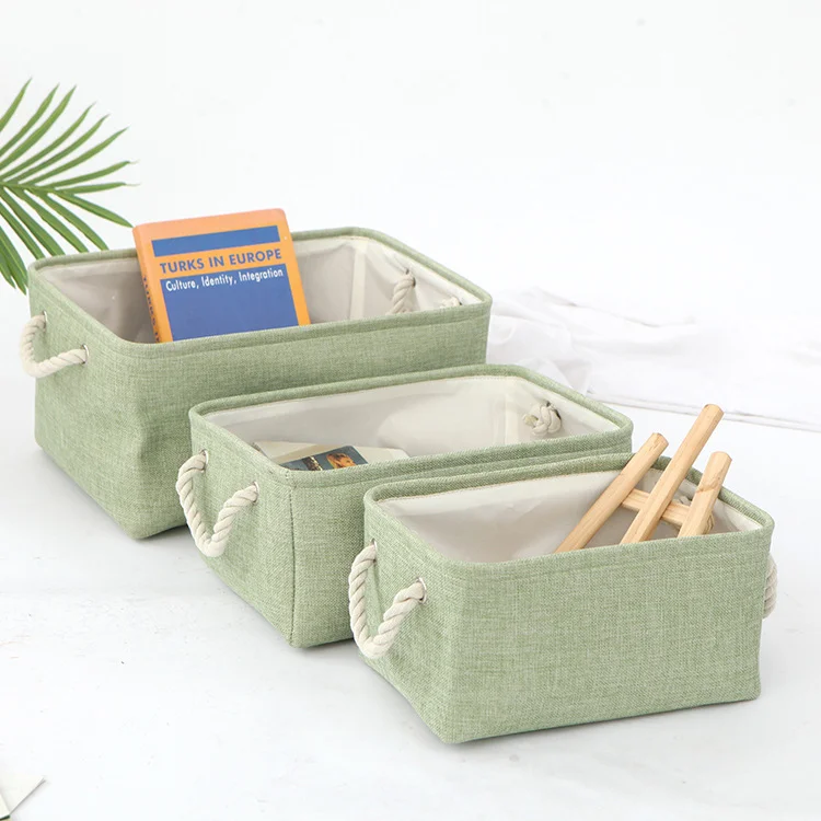 HUAYI  Selling High quality  Fabric Large Canvas storage basket laundry basket