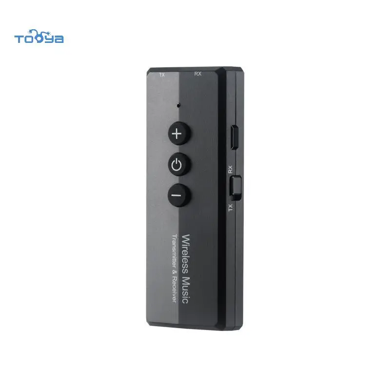 Bluetooth Transmitter ZF-360A 3 in 1 ABS Bluetooth 5.0 Transmitter Receiver 300mAh Battery Capacity Wireless 3.5mm Audio Adapter 