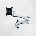 Arm Monitor Mount Wholesale Aluminum Alloy Single Gas Spring Wall Mount Computer Monitor Arm