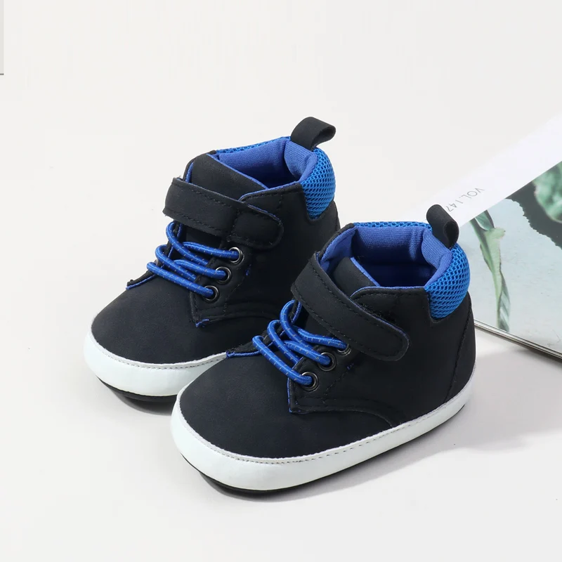 Wholesale Soft Sole Newborn Toddler Baby Shoes for Boys Baby Sneakers Spring Autumn 2024 supplier