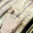Strip Light AC Tape SMD2835 180LED Flexible Strip Light For Room Outdoor Engineering With EUROPLUG