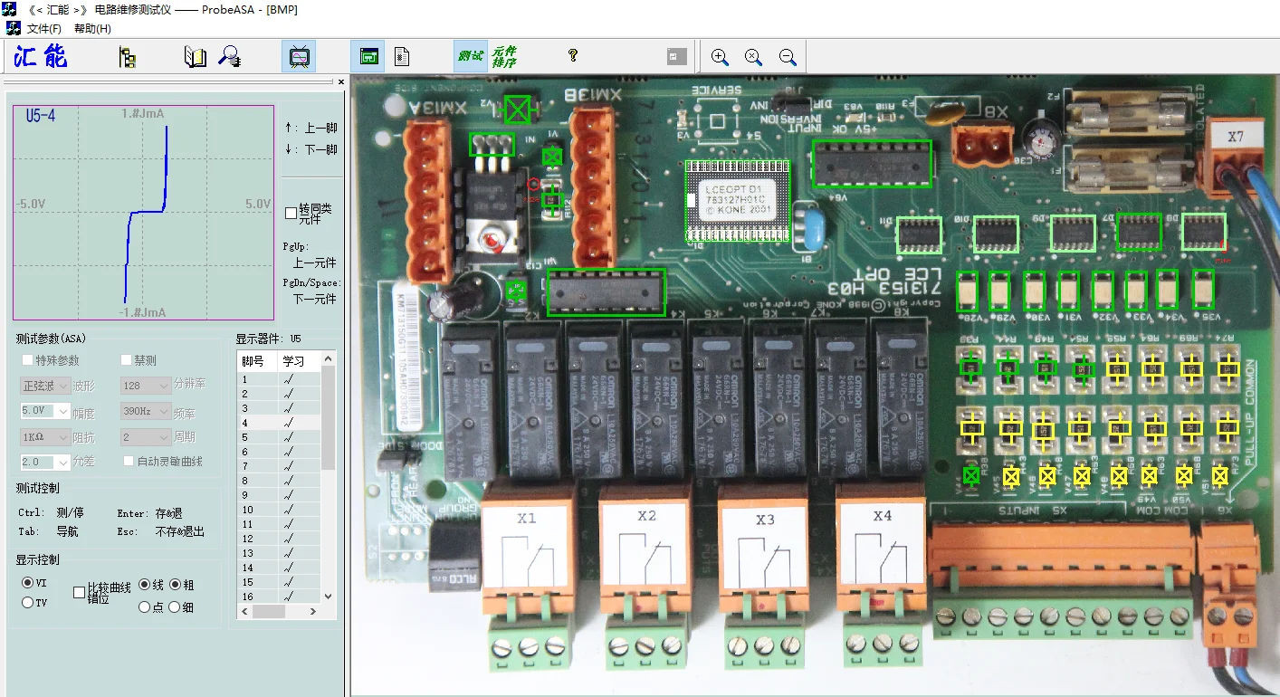 Testeur De Courbe Asa Vi De Circuit Imprim Outil De Diagnostic Pour