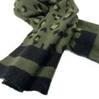 Pattern Scarf Scarf Winter Wholesale Autumn And Winter New Fashion Leopard Pattern Wild Ladies Knitted Scarf