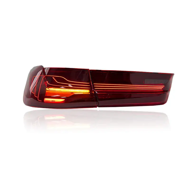 product modified to m4 csl led taillight tail light for bmw 3 series g20 g80 320i 2019 taillight assembly g80 lci rear lights-7