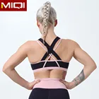Top Sportswear Women Sportswear Wholesale Custom Fitness Women Top Fitness Sportswear Zipper Yoga Sports Bra Top Set