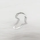Earrings Fashion Personality Exaggerated Hollow Africa Map Earrings Oversized Hollow Earrings
