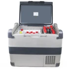 Outdoor Cooler Box Cooler Box 12v Car Fridge 60l 12v 24v Freezer Outdoor Camping Beverage Portable Fridge Cooler Box