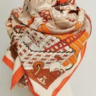 Cashmere and Silk Fashion Square Scarf Shawl