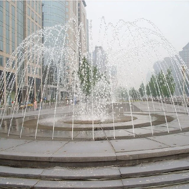 High Pressure Brass Ice Tower Water Jet Pump Musical Graphical Rotating Water Fountain Spray Nozzle for Fountain details