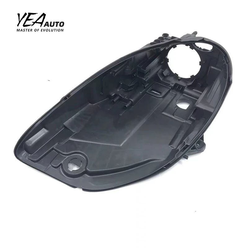 product replacement car headlight black housing back base for porsche macan headlamp back base 2014 2017-7