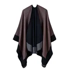 Cape New Colorful Fluorescent Strip Fashion Show Concert Travel Shawl Camping Cape Women