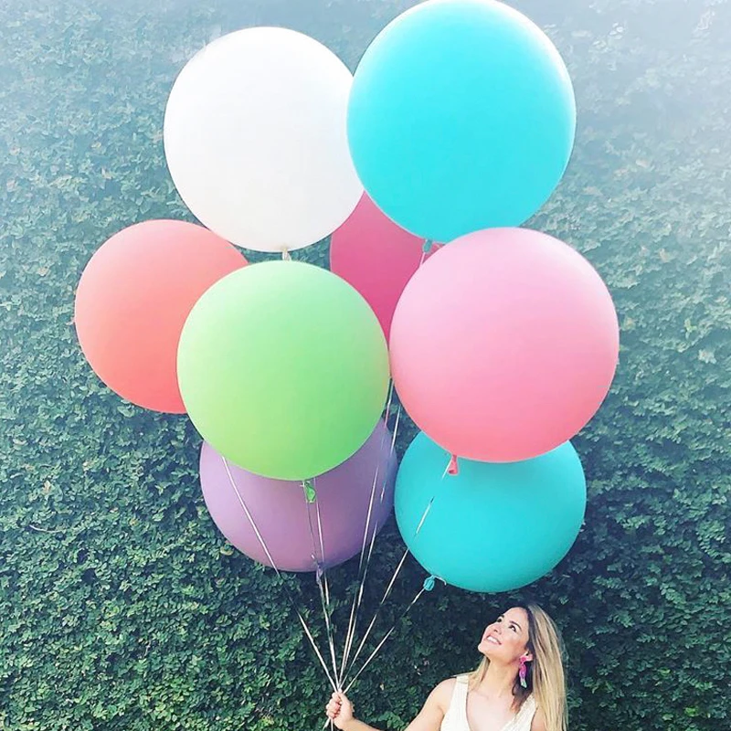 36" Inch Large Giant Big Latex Balloons Birthday Party Wedding Pick Your Color 
