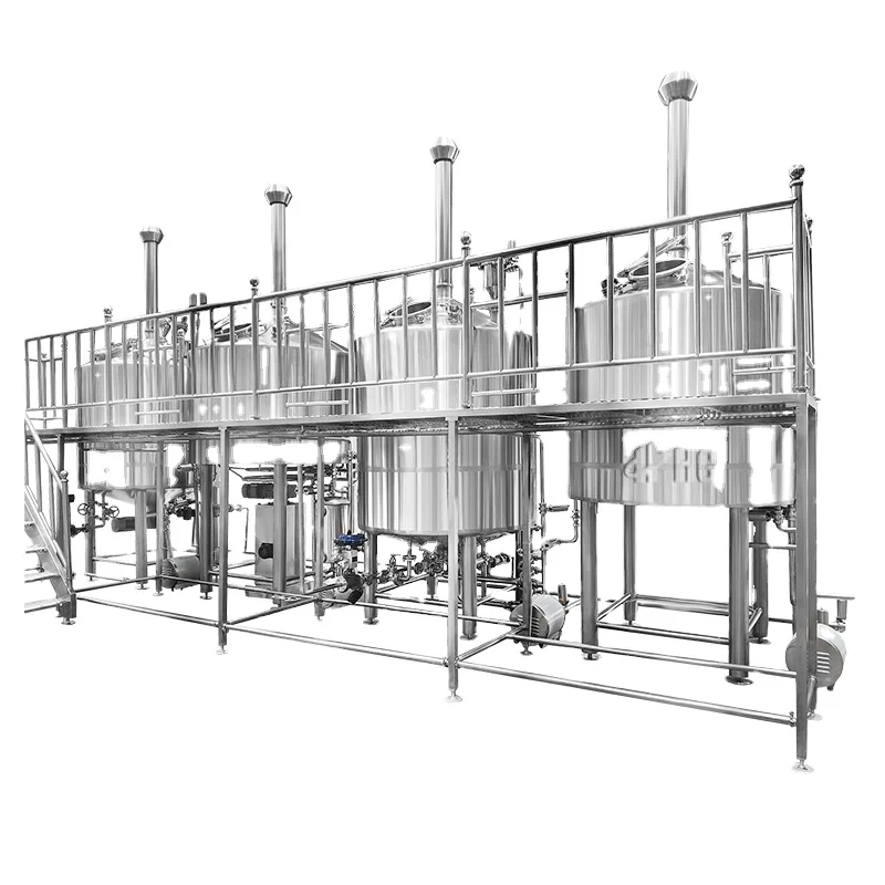 2000L turnkey project of brewery plant commercial beer Manufacturing turnkey brewery system brewing beer equipment