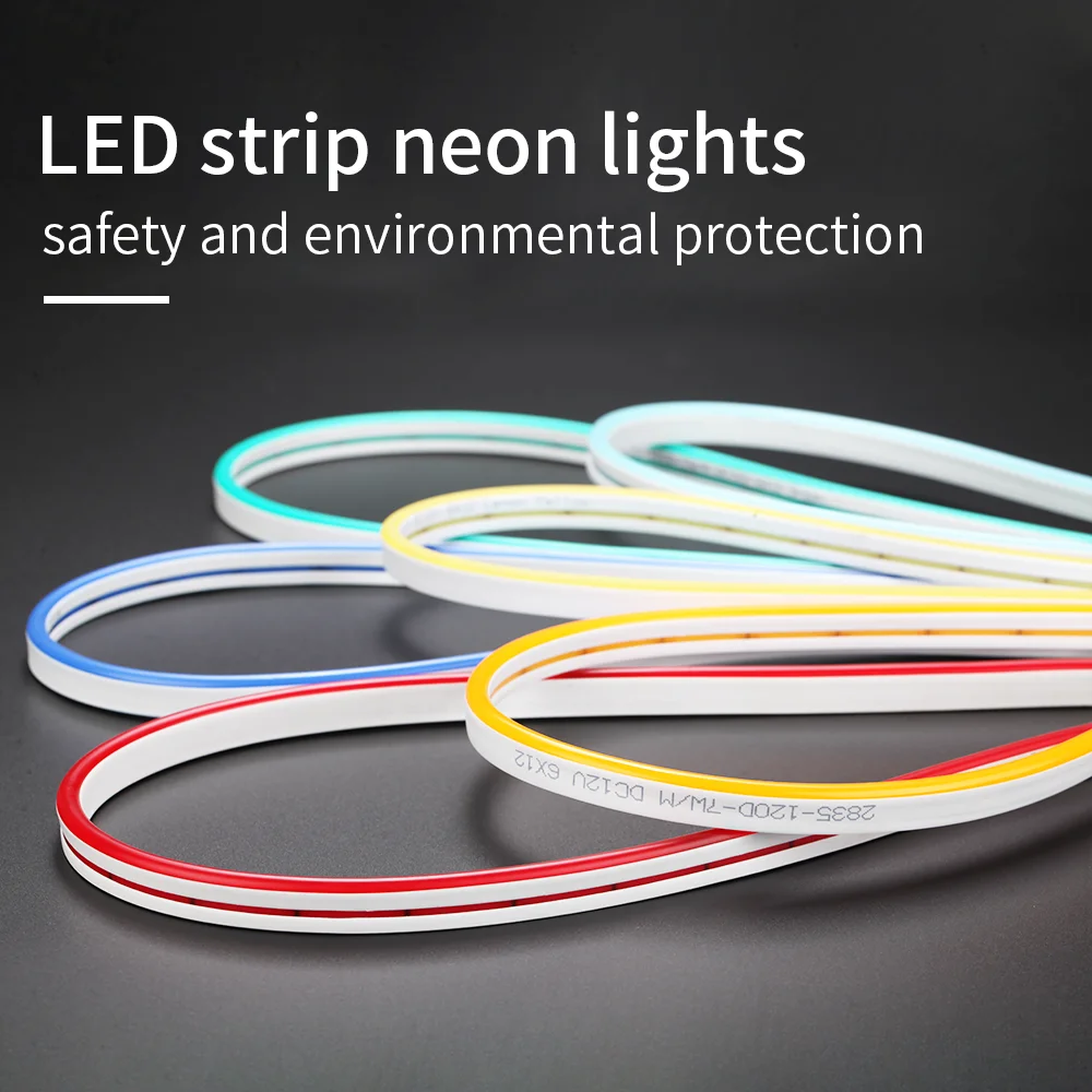 product cut every 1cm of 612 flex 12v blue 50meter roll of neon rgb led strip light ice blue color with controller-1
