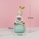 Resin Custom Home Decor Pop Unique Toy Fairy Gift Bubble Modern Sweet Young Girl Figurines