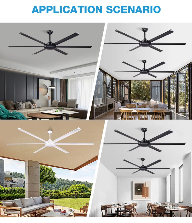Ceiling Fan, Aluminum, 100 W, FE+Aluminum Blade - detail 18