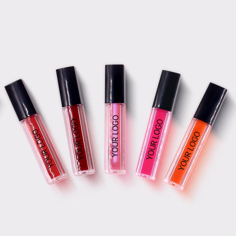 product custom your logo lip gloss long lasting cosmetics 5 colors matte liquid lipstick set waterproof for valentines day-2