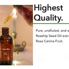 Seed Oil Organic Private Label Wholesale Private Label 100% Pure Organic Cold Pressed Face Body Hair Rosehip Seed Oil