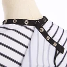 Cape Barber Cape Manufacturer Specializes In Manufacturing Polyester Striped Barber Cape