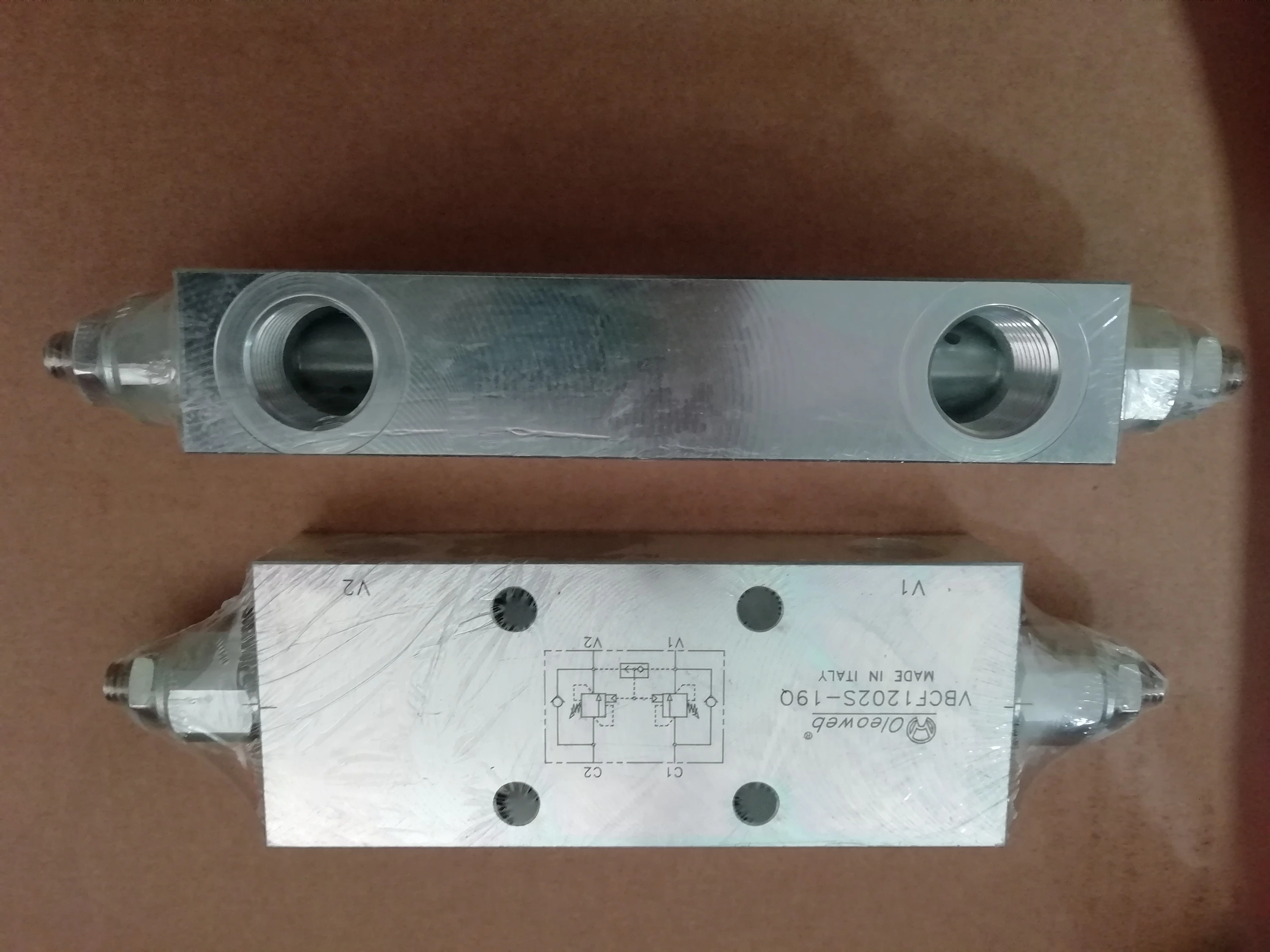 Open center balance valve   VBCD 1/4