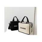 Bag Canvas Canvasbag Bags Cosmetic Customized Size Wholesale Printing Cotton Cosmetic Bag Canvas For Travel
