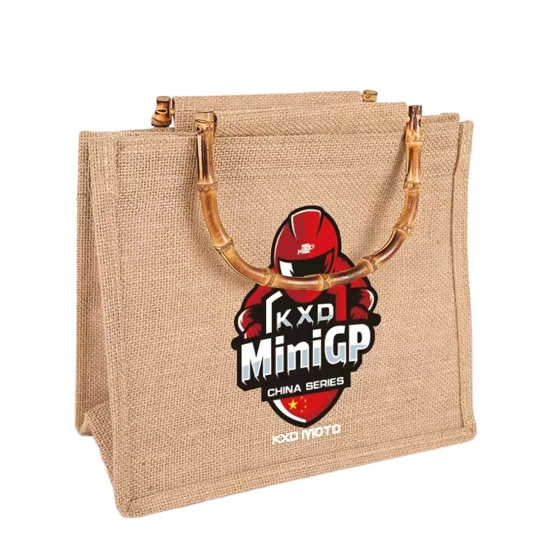 Eco Reusable Shopping Tote Jute Bag Custom Printed Cartoon Logo Burlap Bag  - Buy Jute Bag,Tote Bag,Burlap Bag Product on 