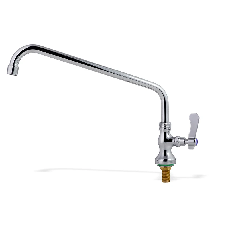 Modern Single Hand Stainless Steel+Brass Sink Kitchen Faucet Option 360° Sink Taps Splash-Proof Features for Commercial Kitchen manufacture