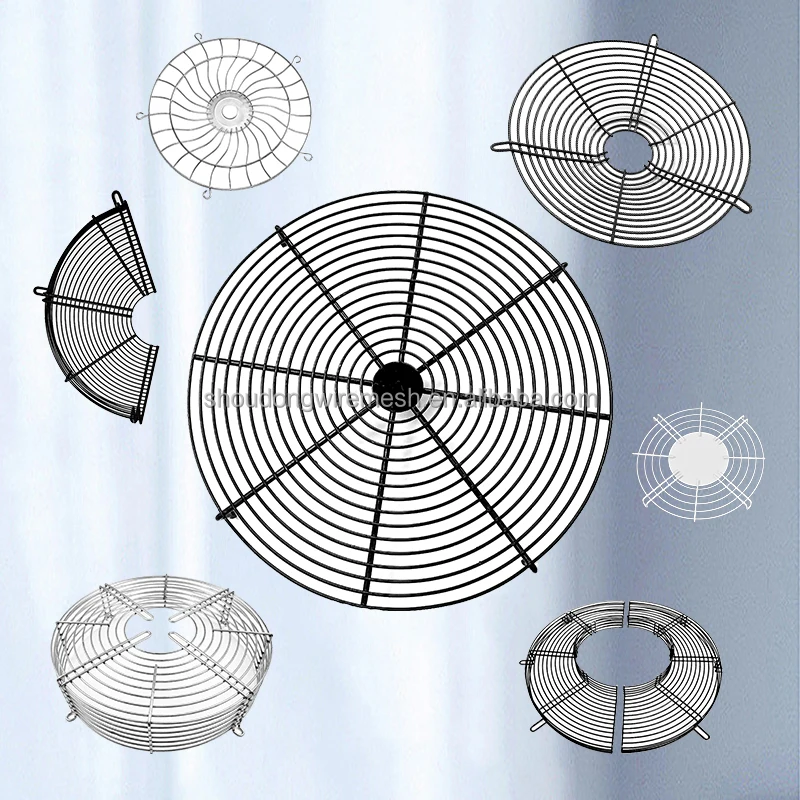 Metal Grille Fan - detail 2