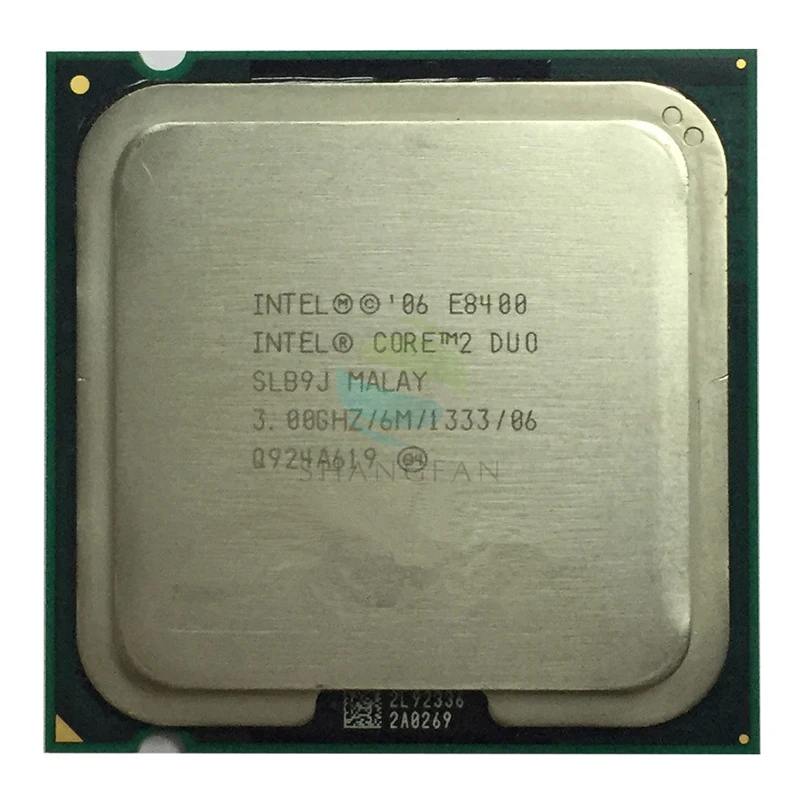 Intel Core 2 Duo E8400 SLB9J SLAPL 3.0GHz Dual Core Processor 