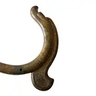 Archaize Crafts Natural Marble Valuable C-shaped Dragon Hook Antique Collection Dragon Hook Antiqued Crafts
