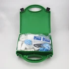 Box School Empty First Aid Box UK First Aid Kits Office Green Empty Box For Home Office School Workplace