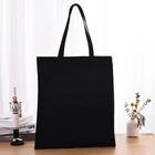 Cotton Bag Organic Plain White Cotton Canvas Bag Tote Custom Printed Organic Cotton Shopping Bag