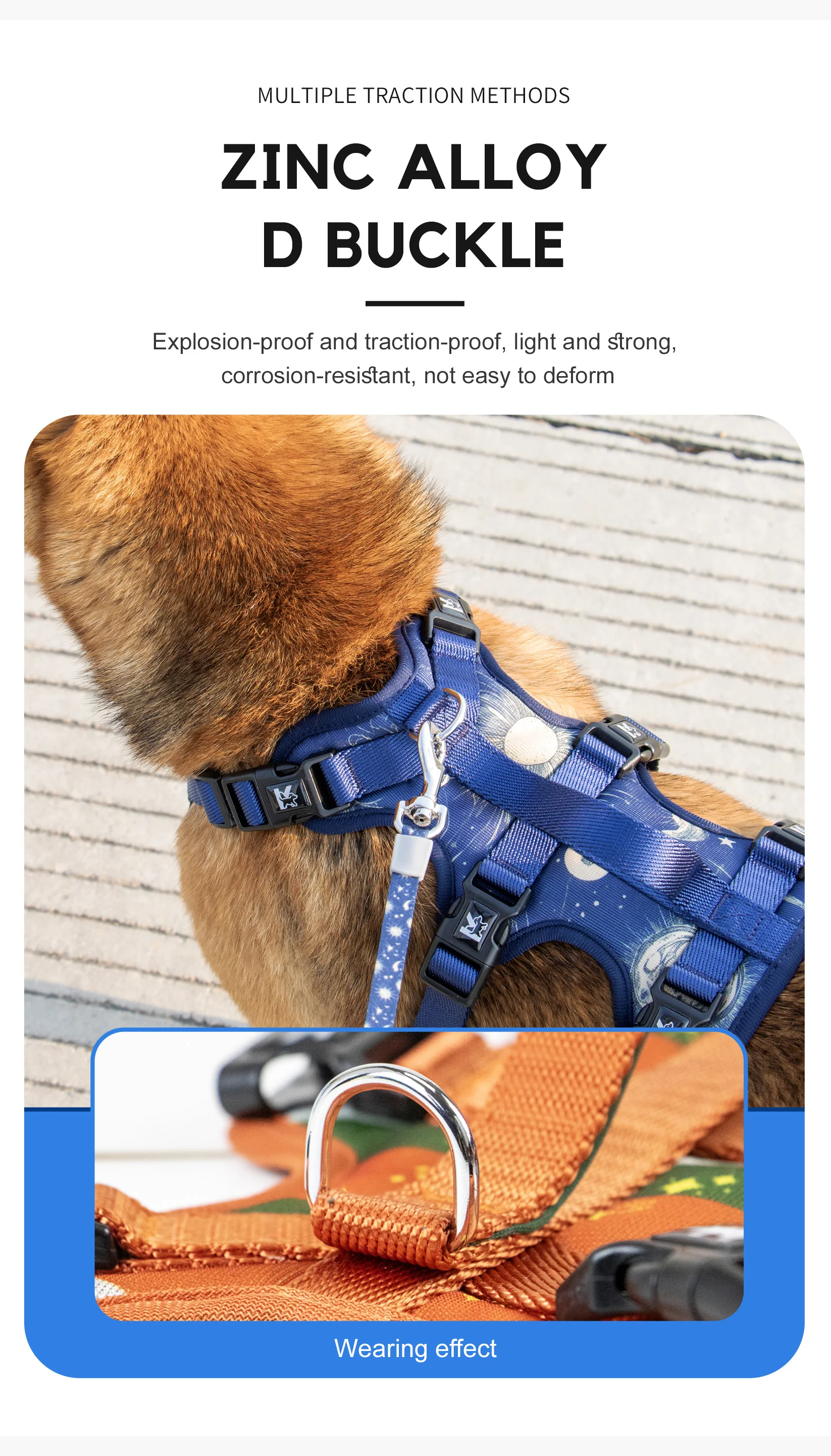 Kingspeed New Upgraded Tarrow Dog Vest Puppy Harness With Colorful Printing Dog Harness Hot Sell Pet Vest