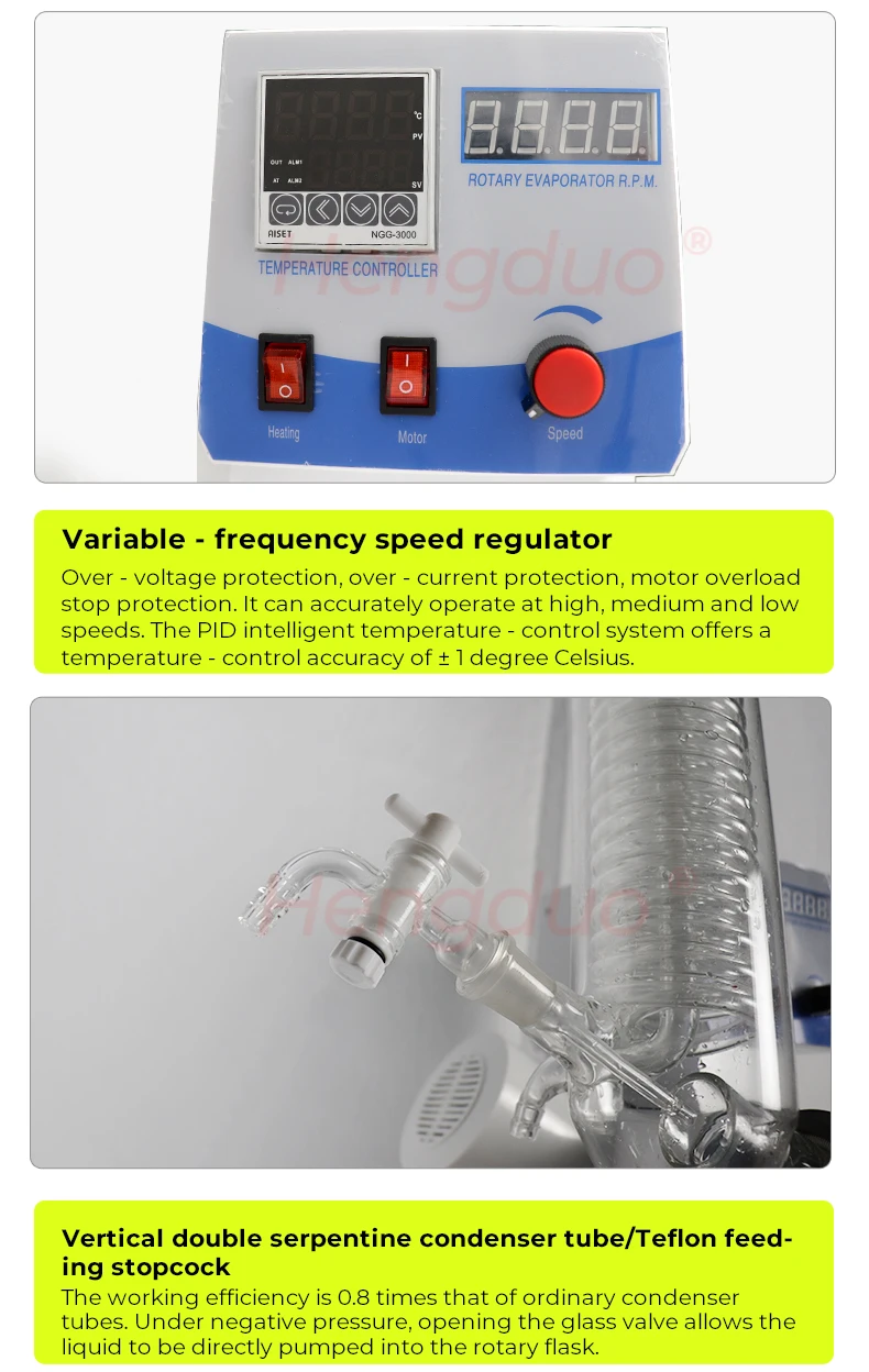 Oil Dual-purpose Rotary Evaporator, 20L, 110V240V220V380V - detail 28
