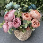 Flower Plastic Blue Flower Artificial Plastic Flower Washable