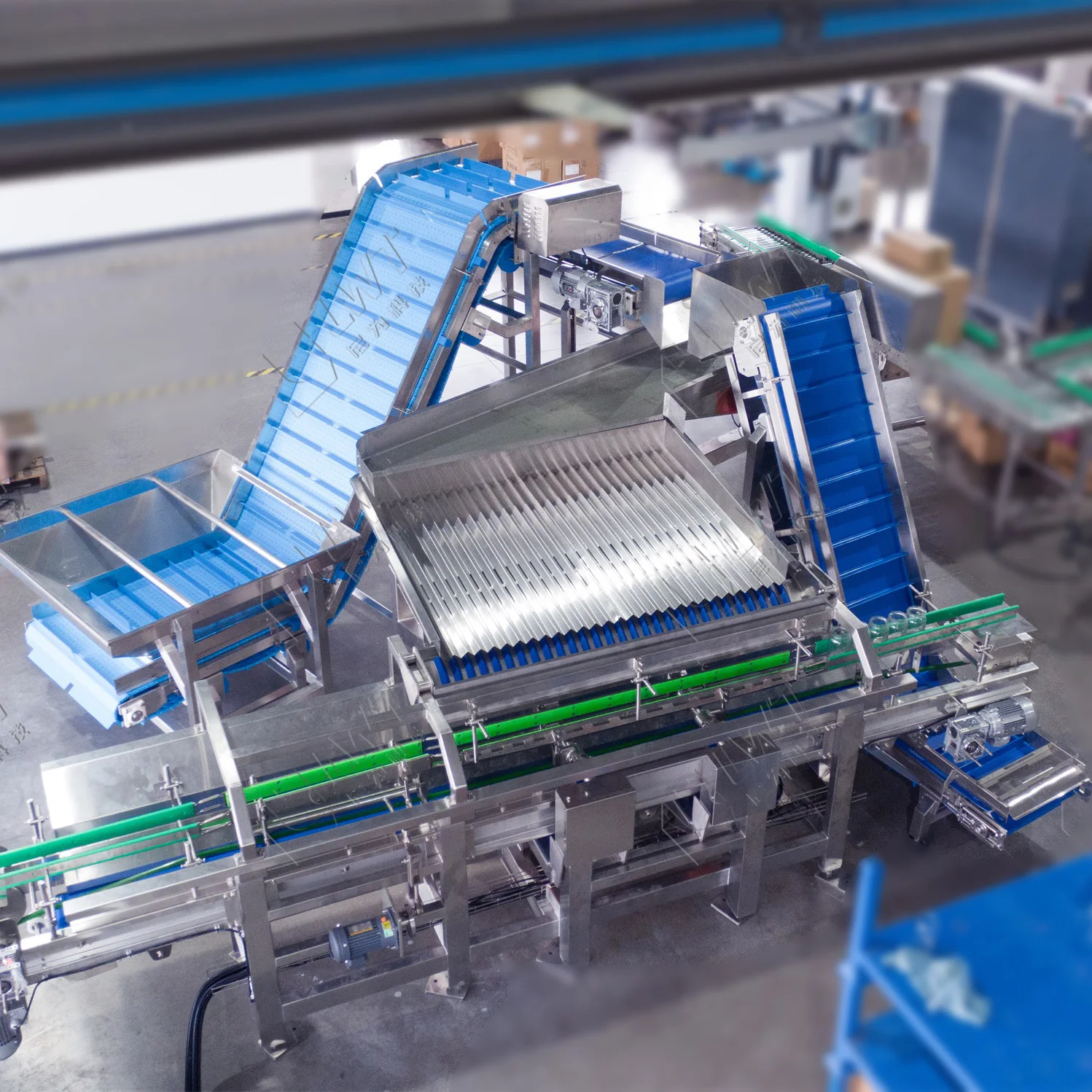 LWT Automatic Vibration Filling Machine for Cucumber Fruit Canned Food in Glass Jar Tin Can