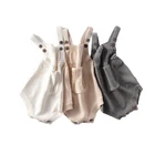 Baby Clothes Wholesale High Quality Acrylic Toddler Clothing Newborn Plain Rompers Baby Clothes Girl Summer